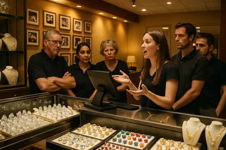 From Pen and Paper to POS: Training Reluctant Jewelry Store Staff