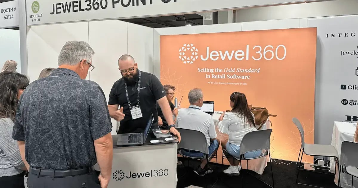 Jewel360 booth at JCK