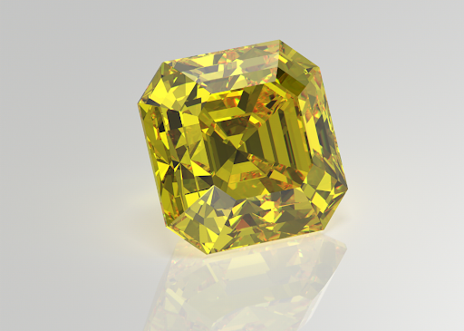 Yellow diamond