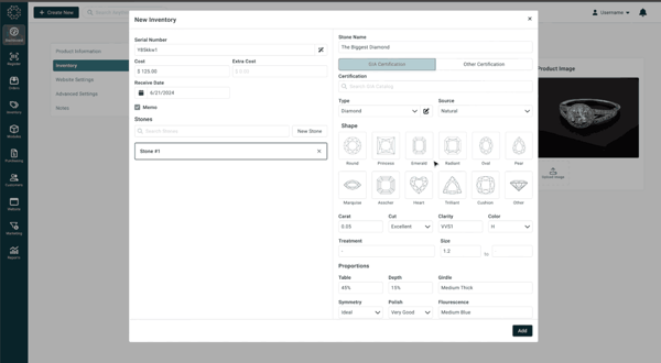 Jewel360 Works with GIA for Gemstone Inventory Tracking