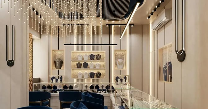 jewelry store interior