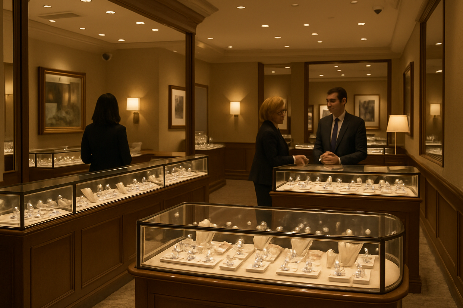 Secure jewelry store